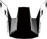 Fly Racing Youth Rayce Helmet Visor 2024 Black/White/Grey