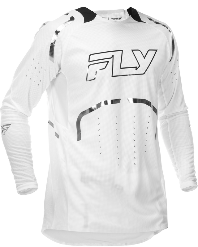 Fly Racing Evolution DST LE Flash Jersey 2026 White/Silver