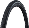 Schwalbe G-One R Tire - 700 x 45 Tubeless Folding BLK Performance RaceGuard Addix Green E-25