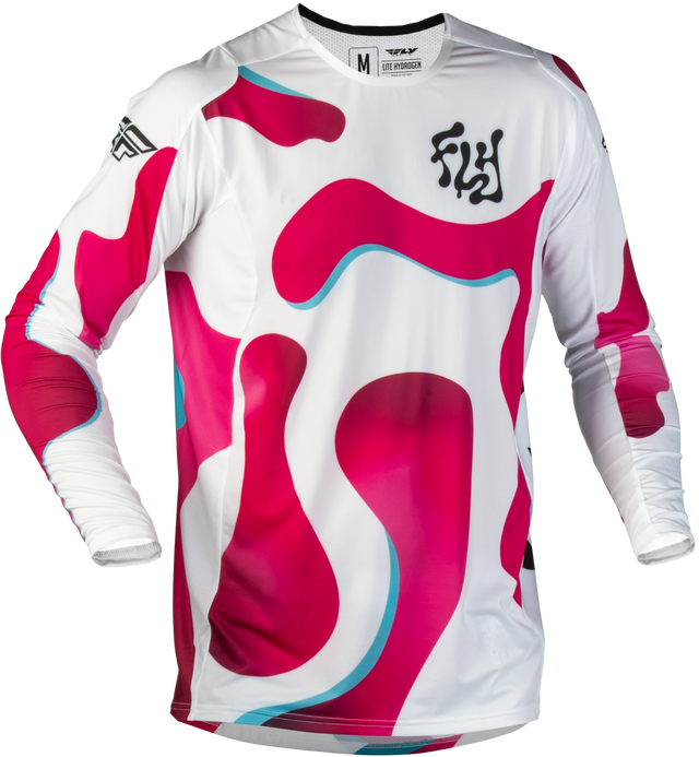 Fly Racing Lite Vibe Jersey 2027 White/Pink/Blue