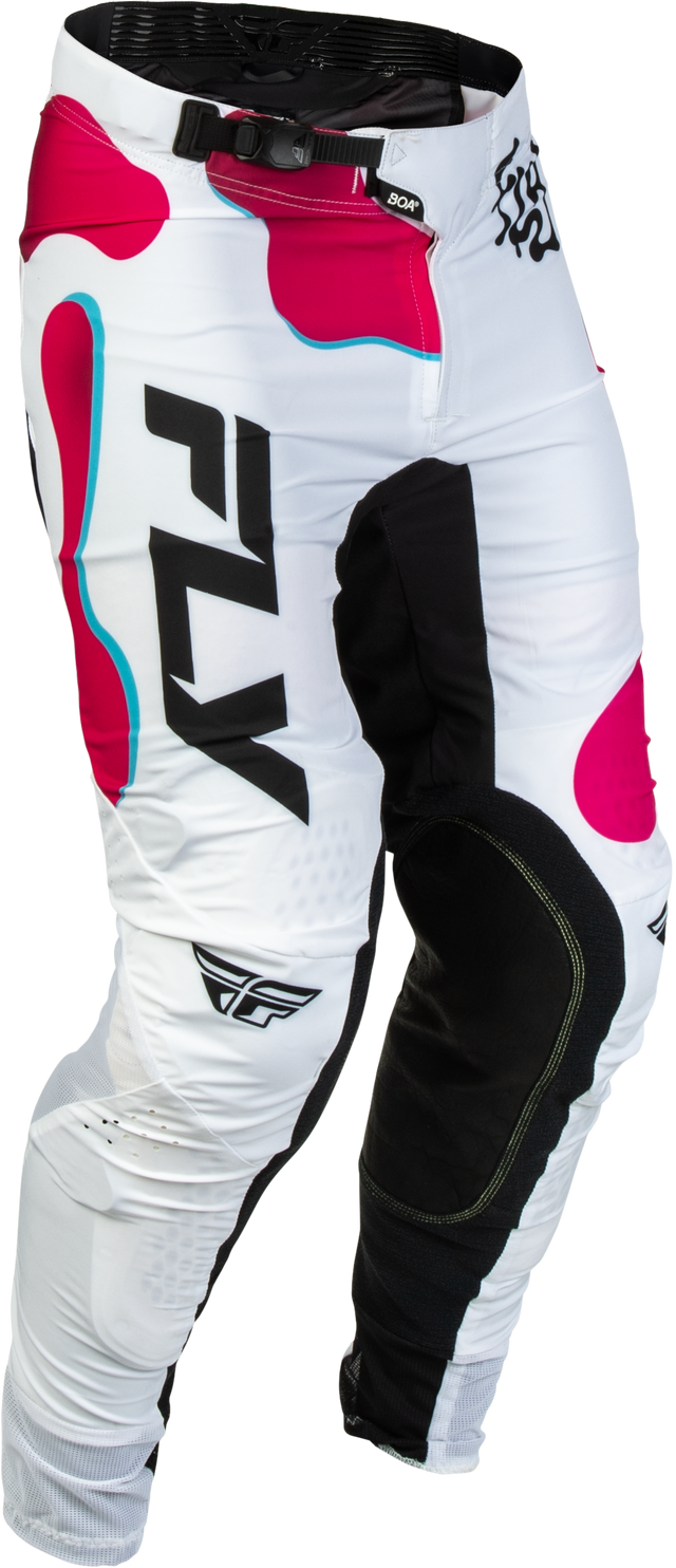 Fly Racing Lite Vibe Pants 2027 White/Pink/Blue