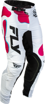 Fly Racing Lite Vibe Pants 2027 White/Pink/Blue