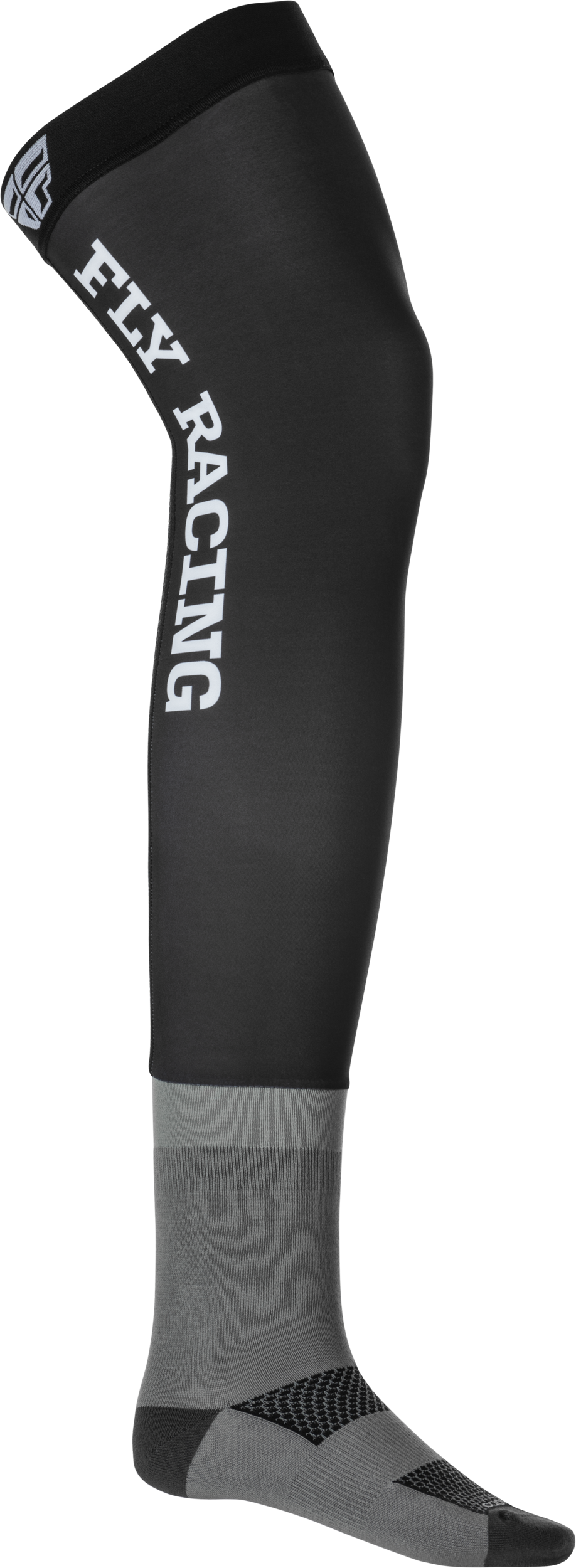 Fly Racing Knee Brace Socks Black/Grey/White