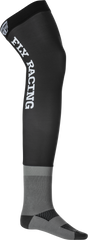 Fly Racing Knee Brace Socks Black/Grey/White