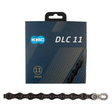 KMC DLC11 Chain - 11-Speed 118 Links Black