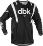 Fly Racing Kinetic Mesh DBK Jersey 2025.5 Black/White