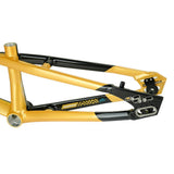 Stay Strong V5.1 Disc Alloy BMX Race Frame- Black/Yellow