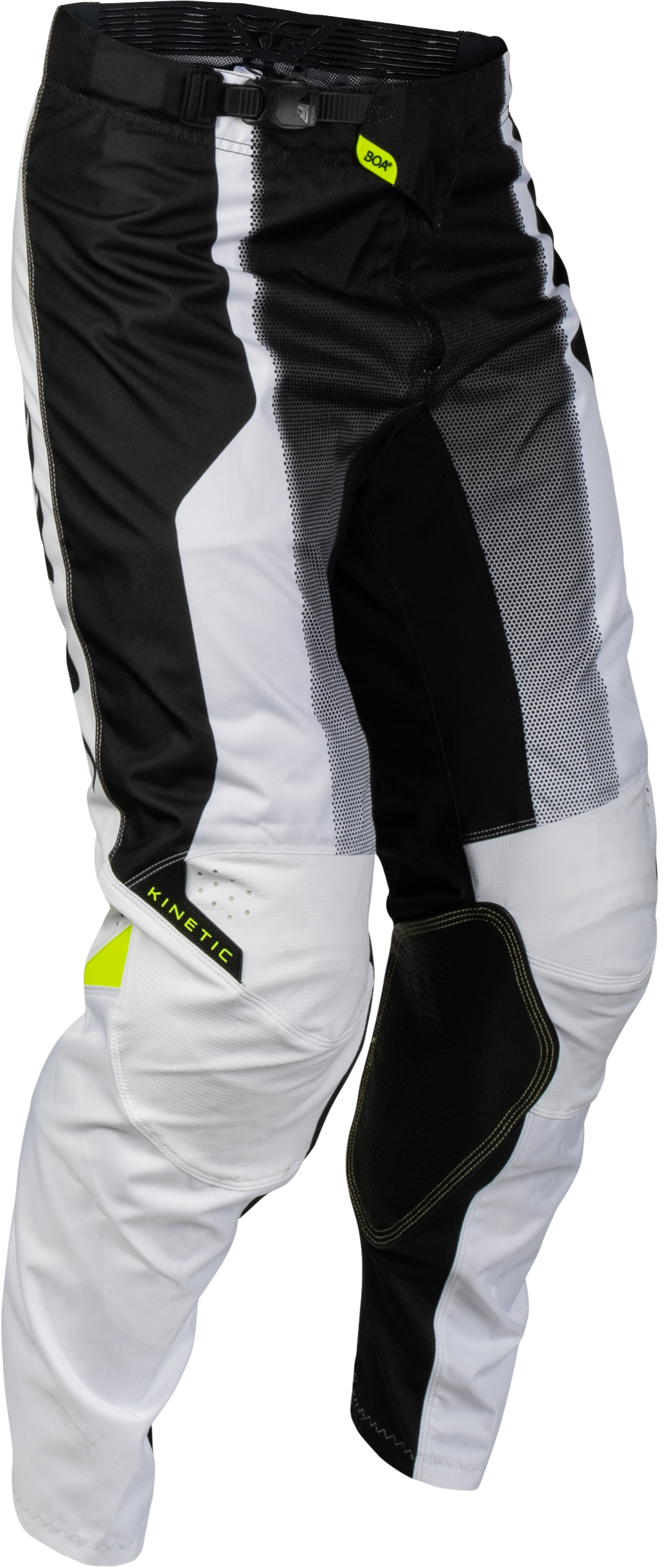 Fly Racing Kinetic Fade Pants 2027 White/Black/Hi-Vis