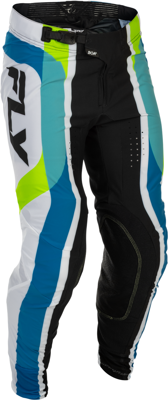 Fly Racing Lite LE Current Pants 2026 White/Lime/Blue