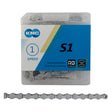 KMC S1 RB Rustbuster Chain - Single Speed 1/2" x 1/8" 112 Links Silver