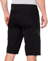 100% Airmatic Shorts - Black Mens 34