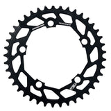 Answer Typhoon C5 5-bolt Chainring - Black / 34t, Black / 36t, Black / 37t, Black / 39t, Black / 40t, Black / 42t, Black / 43t, Black / 44t, Black / 45t, Black / 46t