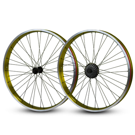 26"x57mm 7s Wheelset -- Cobra