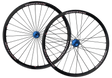 Crupi Parts Custom Wheels 20 x 1-1/8 x 28H / Black / Blue Custom 20" Crupi 28H Disc Wheels