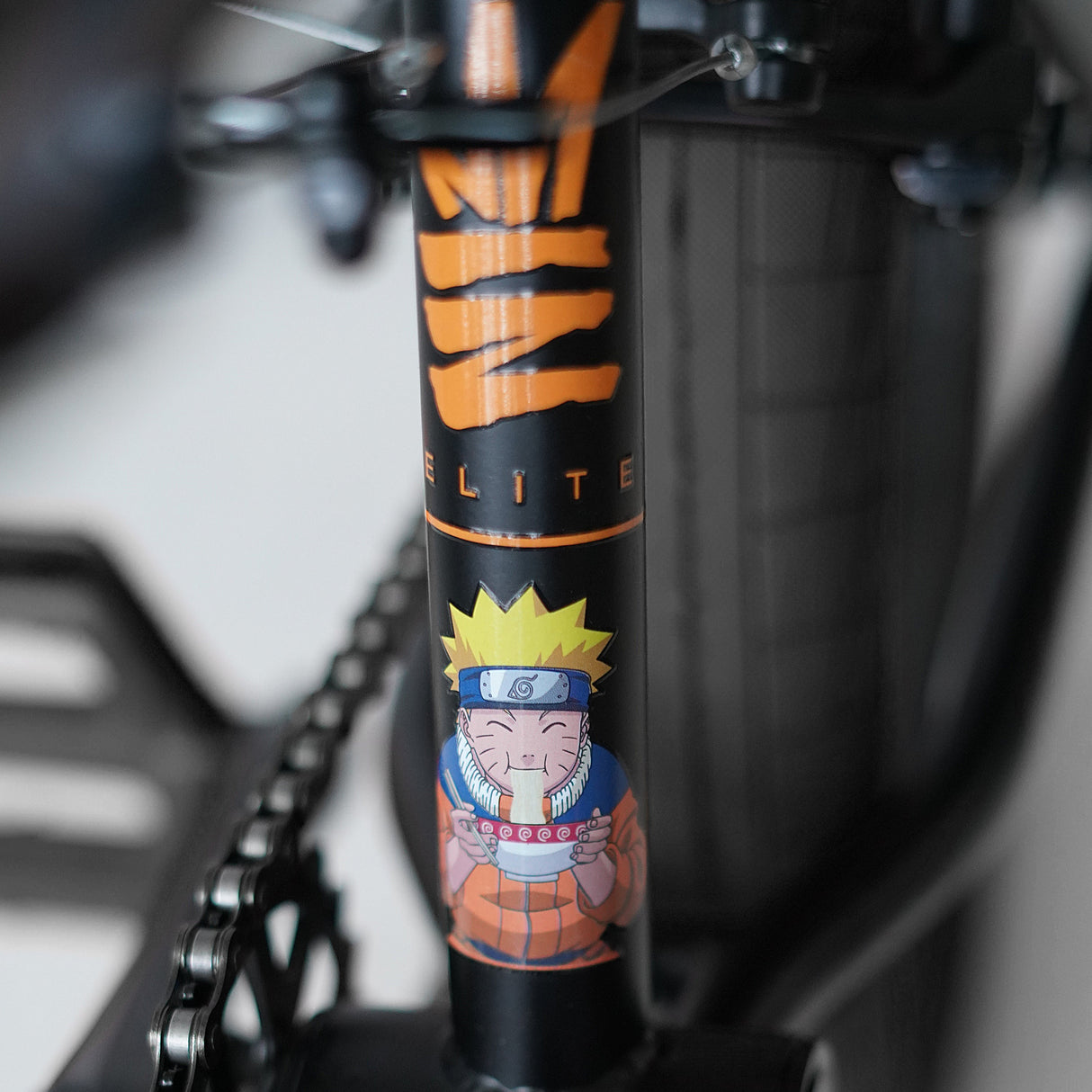Elite Bmx Pee Wee 18" - Naruto Black