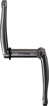Cane Creek eeWings All-Road Titanium Crankset - 165mm 8-Bolt Direct Mount 30mm Spindle Brushed Titanium