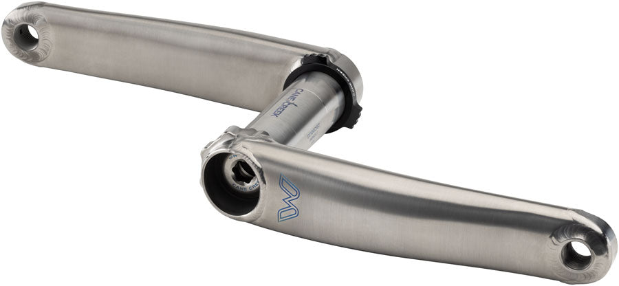 Cane Creek eeWings Mountain Titanium Crankset - 170mm 8-Bolt Direct Mount 30mm Spindle Brushed Titanium