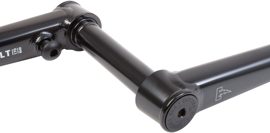 Odyssey Thunderbolt Crankset - 170mm Right Hand Drive Rust Proof Black