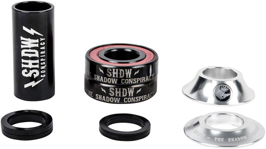 The Shadow Conspiracy Stacked Bottom Bracket - 19mm Mid Raw Polish