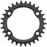 Shimano FC-MT610 Chainring - 30t 12-Speed Asymmetric 96 BCD Black