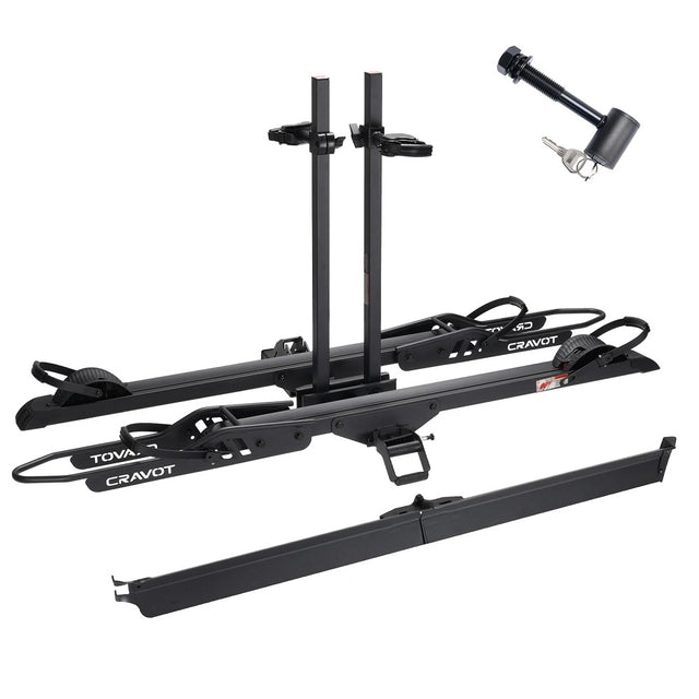 Cravot CyberRack E2 Plus Hitch Bike Rack - 2 eBikes