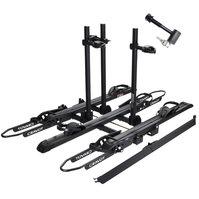 Cravot CyberRack S3 Hitch Bike Rack - 3 eBikes