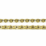 Crupi Parts Chains Gold Rhythm Half Link Hollow Pin chain