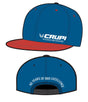 Crupi Apparel One Size Fits All / Blue/Red Crupi Slick Snapback Cap Blue/Red