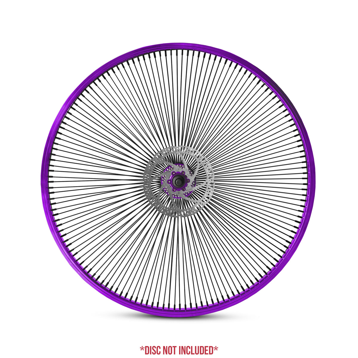29" Disc Wheelset - Anodized Purple 144(BLACK SPOKE)