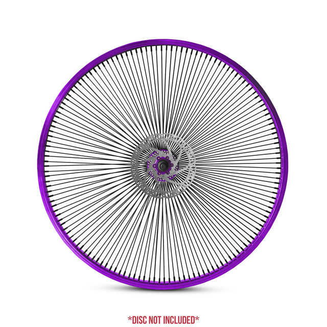 29" Disc Wheelset - Anodized Purple 144(BLACK SPOKE)