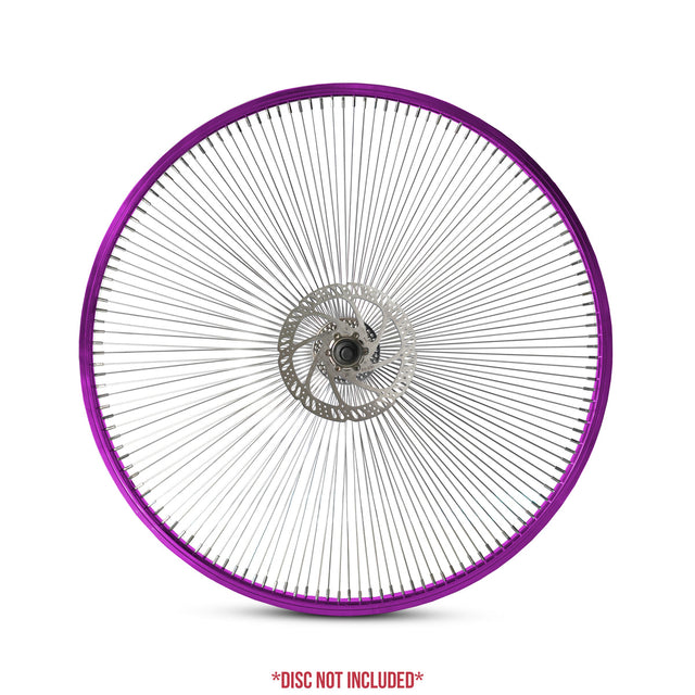 29" Disc Wheelset - Purple Rain 144(Silver Spoke)