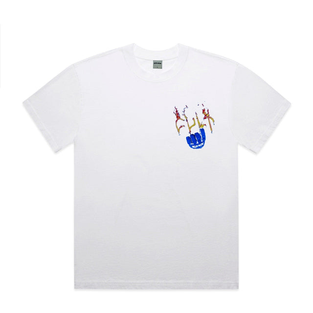 Fucking Awesome / Cult / Nails Stamp Logo Tee / white