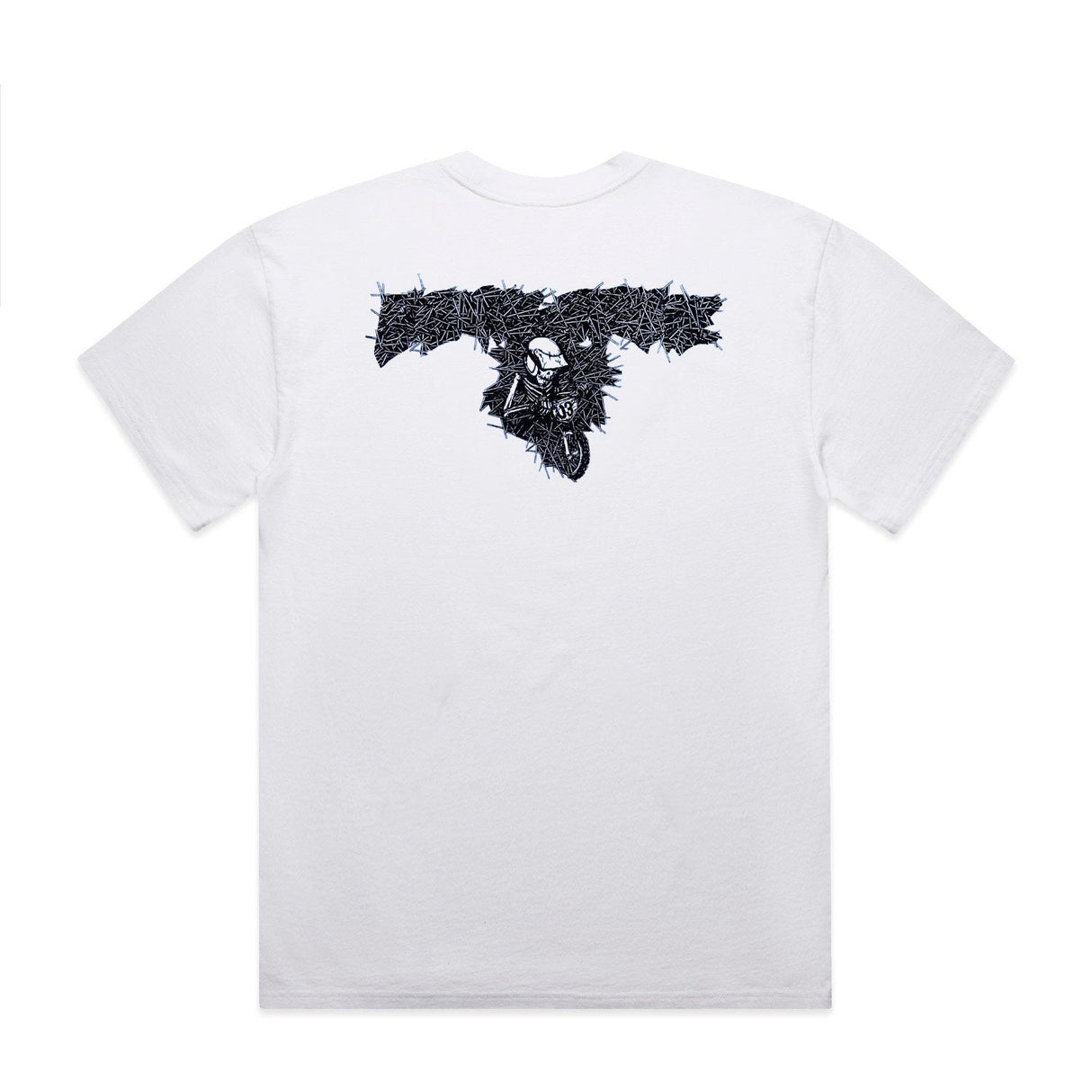Fucking Awesome / Cult / Nails Stamp Logo Tee / white
