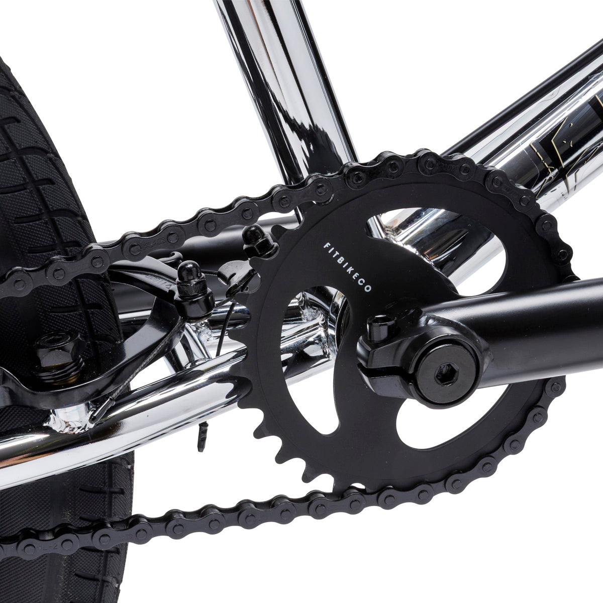FIT Bike Co. 2026 Flow Complete BMX Bike Chrome, 21.25
