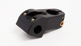 Color:Matte Black with Gold Bolts