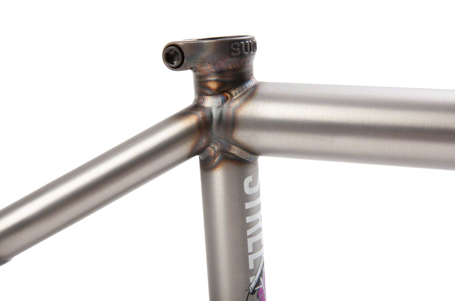 Sunday Street Sweeper BMX Frame - 21" TT Matte Raw