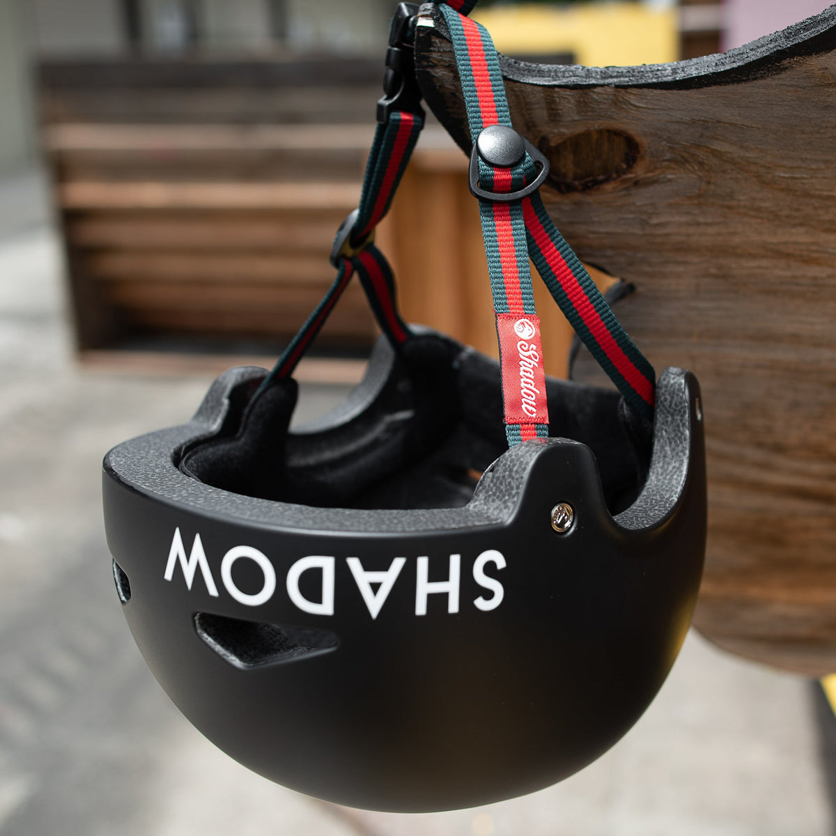 Shadow FeatherWeight In-Mold Matt Ray Helmet - Matte Black