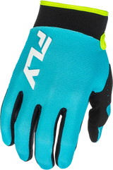 Fly Racing Apparel AQUA/WHITE/BLACK / X-Small Fly Racing F-16 Gloves