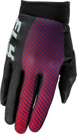 Fly Racing Apparel BLACK/RED/PURPLE / Youth 2X-Small Youth Fly Racing F-16 Gloves