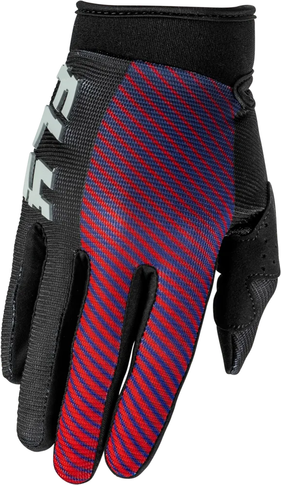 Fly Racing Apparel BLACK/RED/PURPLE / Youth 2X-Small Youth Fly Racing F-16 Gloves