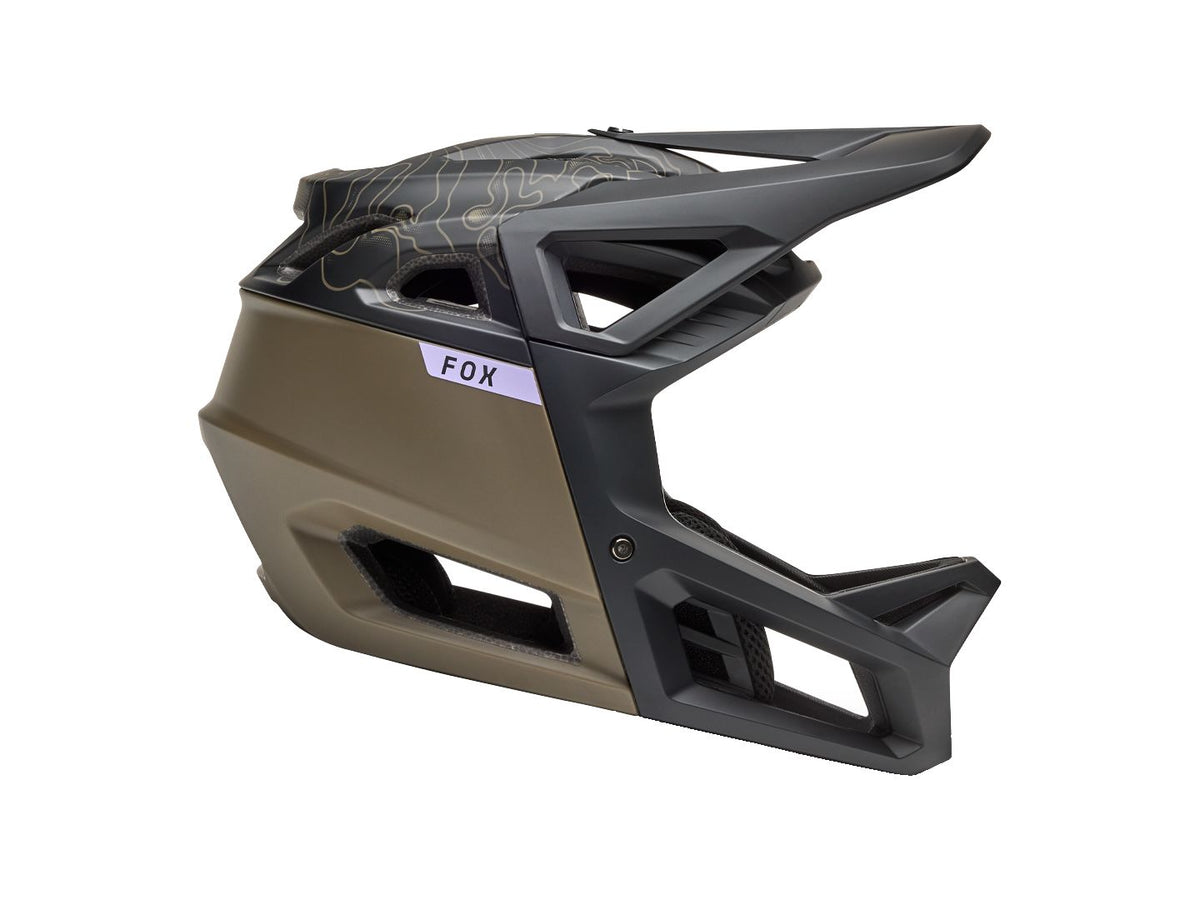 Helmet Fox Racing 25 Proframe Large Grey/Purple – Time 2 Shine