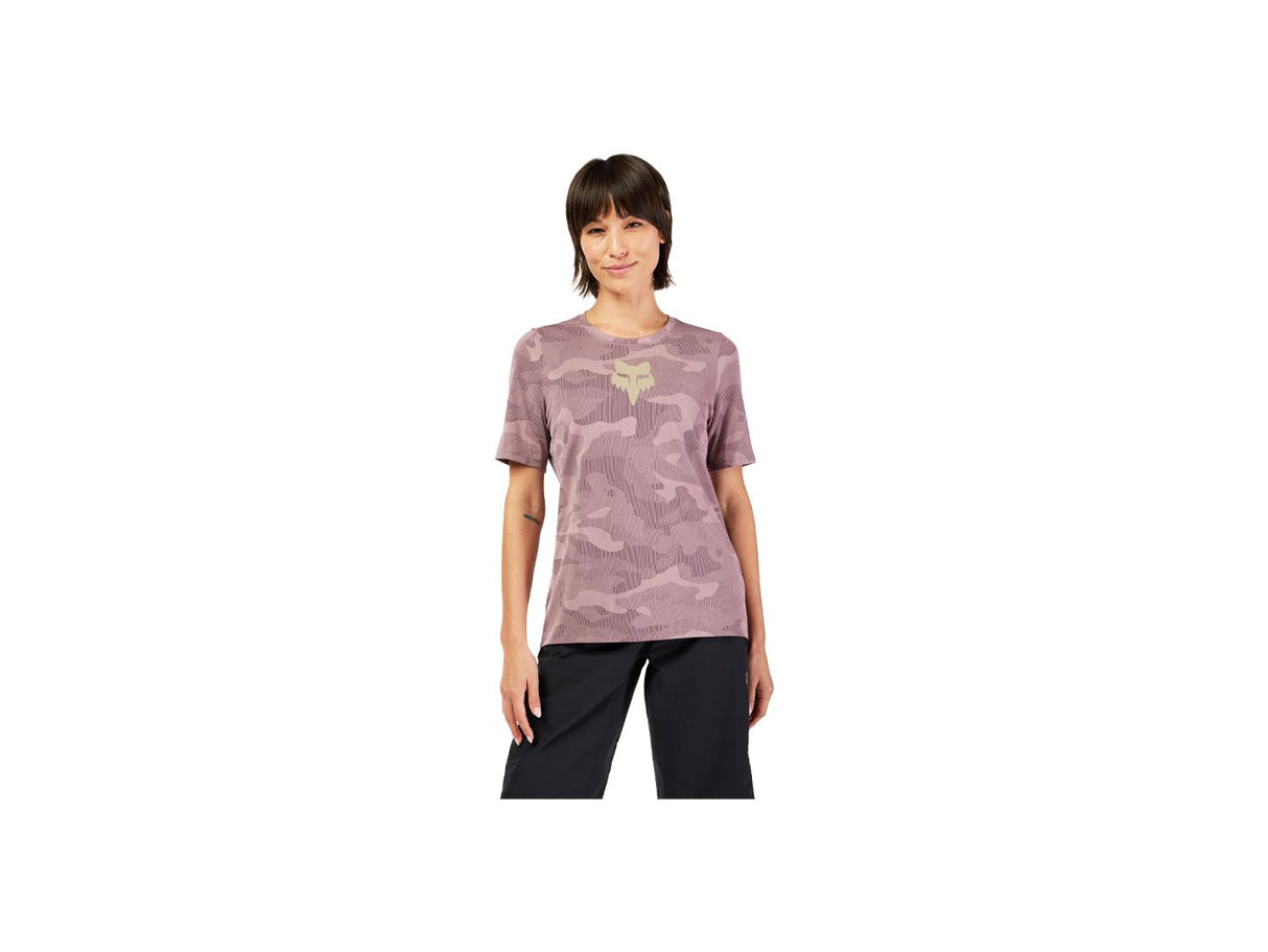 Jersey Fox Racing 25 Ranger Short Sleeve Women Large Plum