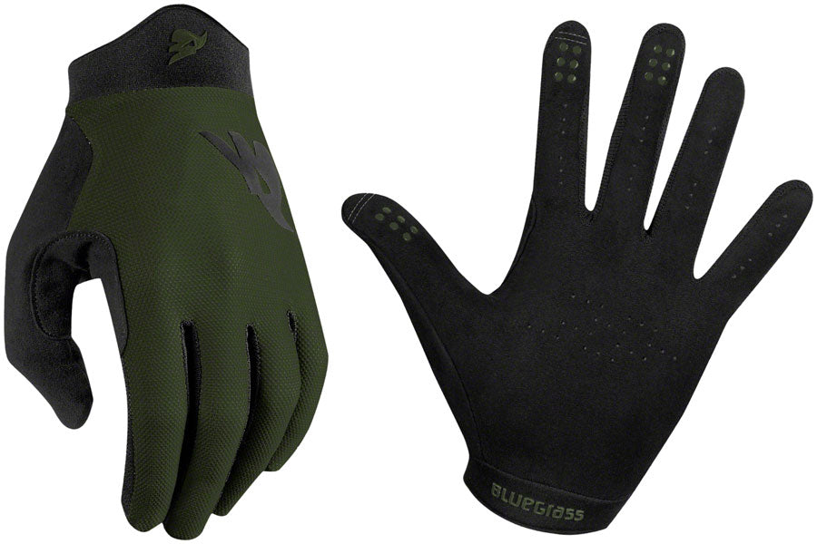 Bluegrass Union Gloves - Green Full Finger X-Large