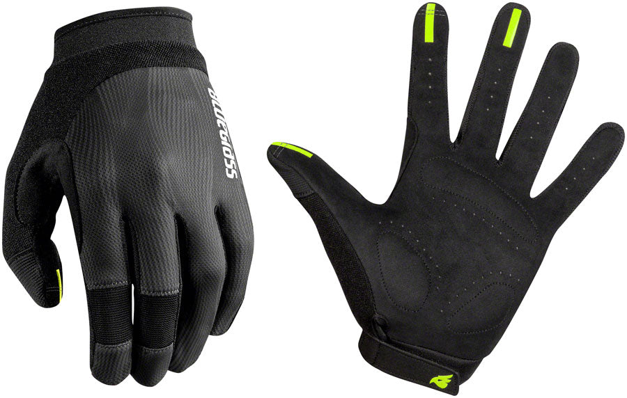 Bluegrass React Gloves - Black Full Finger Large