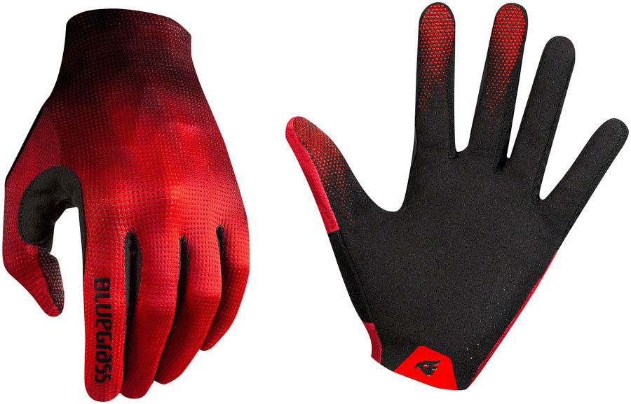 Bluegrass Vapor Lite Gloves - Red Full Finger Small