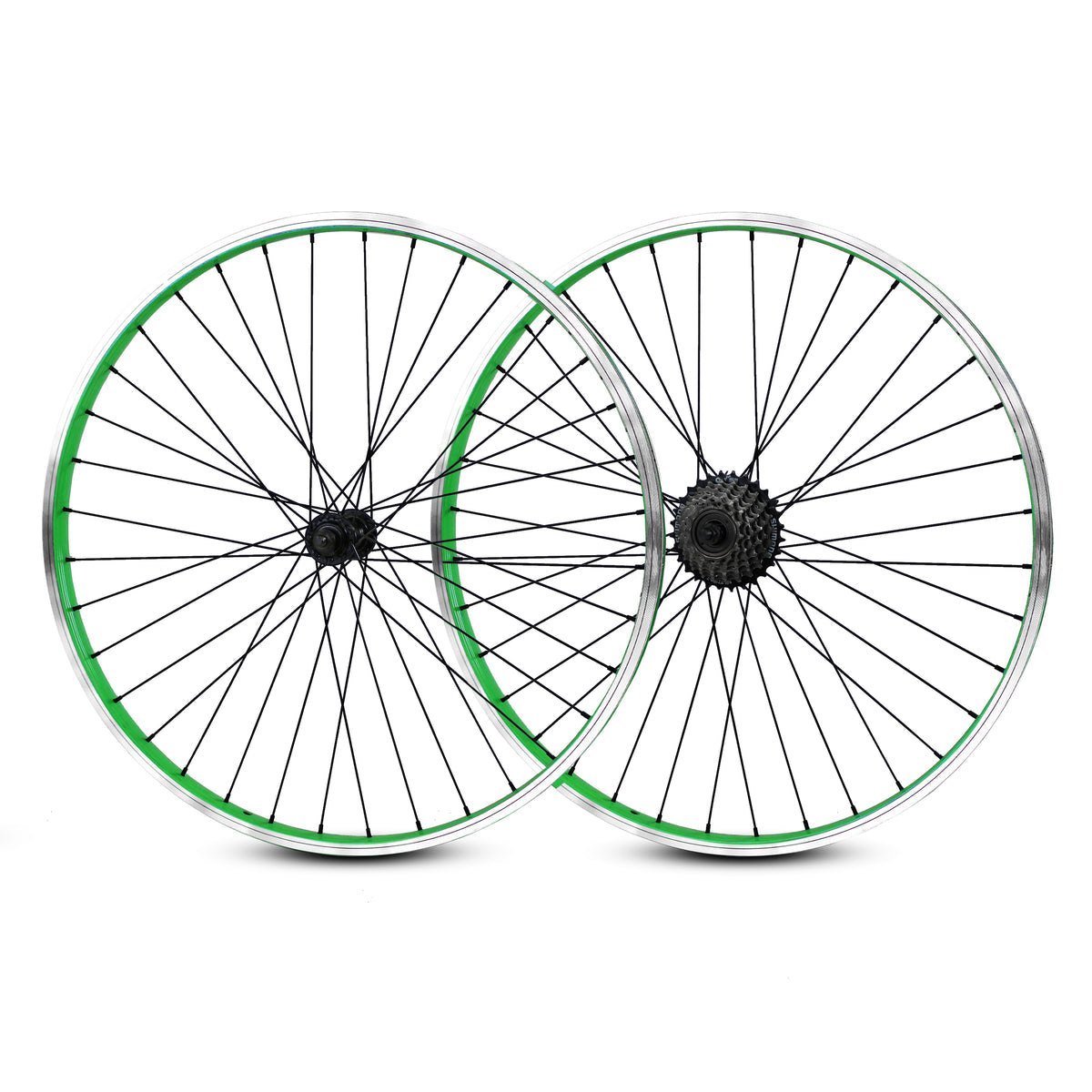 26"x32mm 7s Wheelset - Multi Colors *Bundle Price*