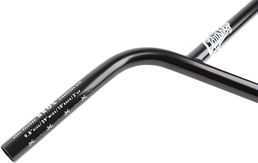 Odyssey Broc BMX Handlebar - 9.8" Black