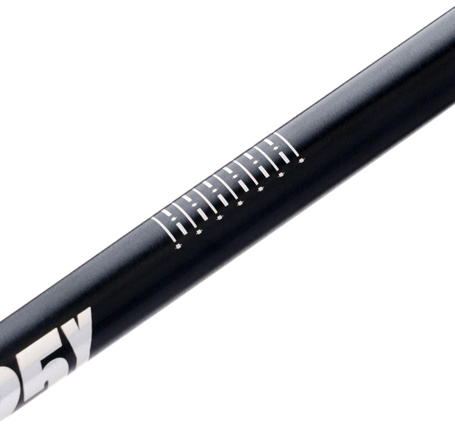 ProTaper JUNIT A25Y Youth Handlebar - 680mm 25mm Rise 31.8mm Aluminum Polished BLK