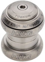 Chris King NoThreadSet Titanium Headset - 1-1/8" EC34 Upper / EC34 Lower Titanium