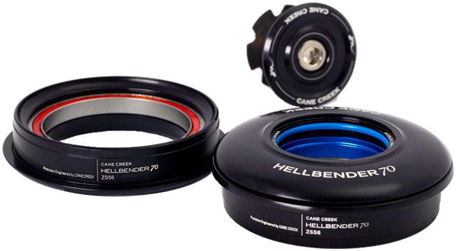 Cane Creek Hellbender 70 Headset - ZS56/28.6/H8 Upper | ZS56/40